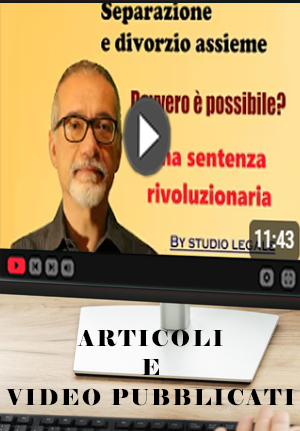 Articoli e video pubblicati